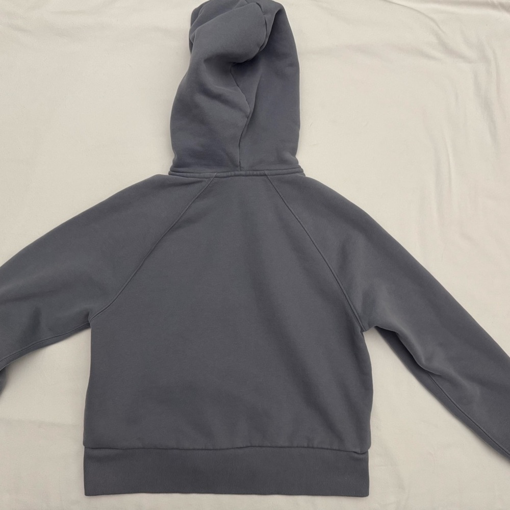 Vuori Hoodie Crop Zip Bluish Gray XS - Picture 8 of 10